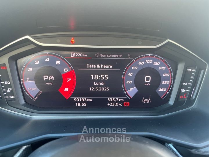 Audi A1 Sportback 40 TFSI 200 ch S tronic 6 S Line -CARPLAY-KEYLESS GO-DRIVE SELECT-GARANTIE 12 MOIS- - 15