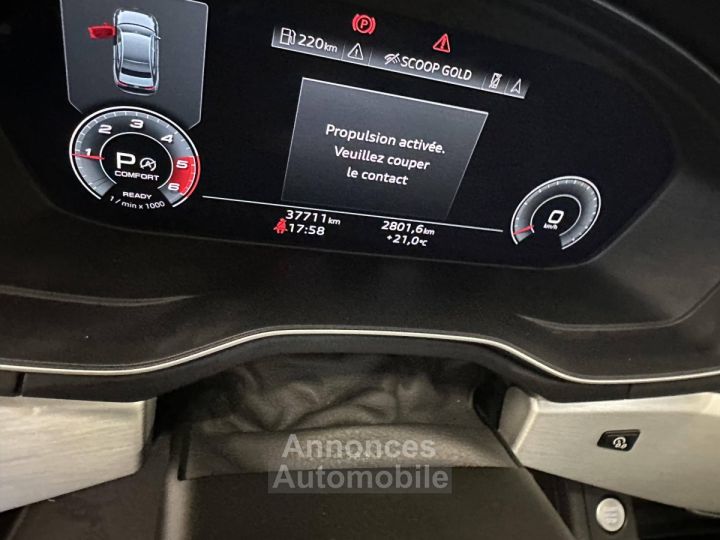 Audi A4 (B9) 35 TDI 163ch S line 163ch 2021 2 ème main entretien à jour 452,41€ /mois* - 23