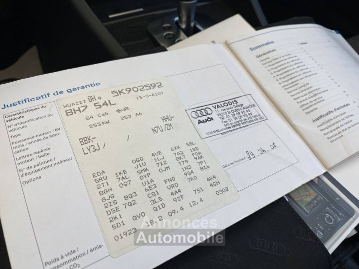 Audi S4 III (B7) 42 V8 344ch quattro Tiptronic - 32