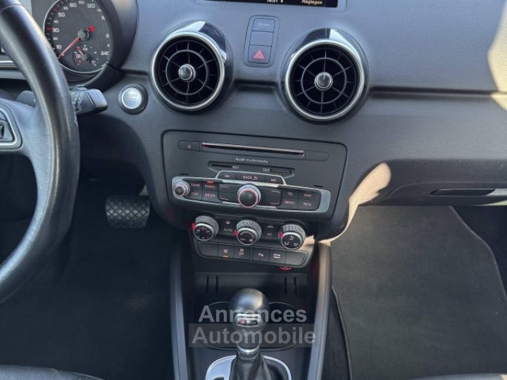 Audi A1 Sportback 14 TFSI 125 GPS CUIR LED KEYLESS BVA - 10