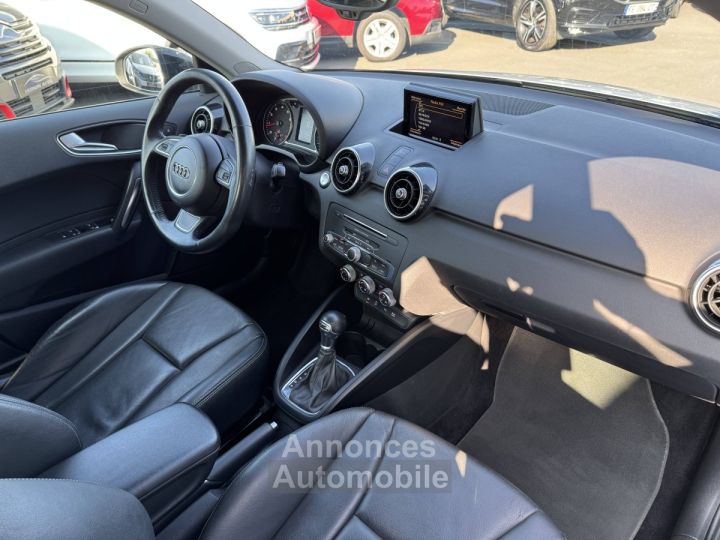 Audi A1 Sportback 14 TFSI 125 GPS CUIR LED KEYLESS BVA - 16