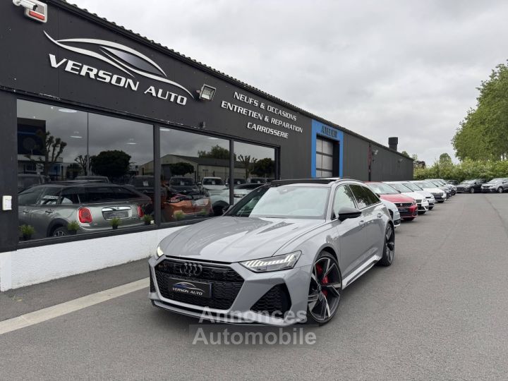 Audi RS6 Avant C8 V8 600 FR HUD CAM 3D SUIVIT B&O - 1