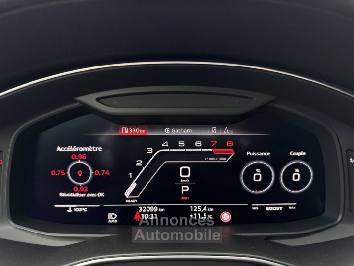 Audi RS6 Avant C8 V8 600 FR HUD CAM 3D SUIVIT B&O - 20