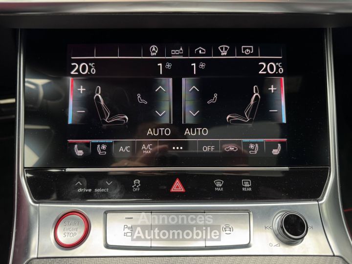 Audi RS6 Avant C8 V8 600 FR HUD CAM 3D SUIVIT B&O - 31