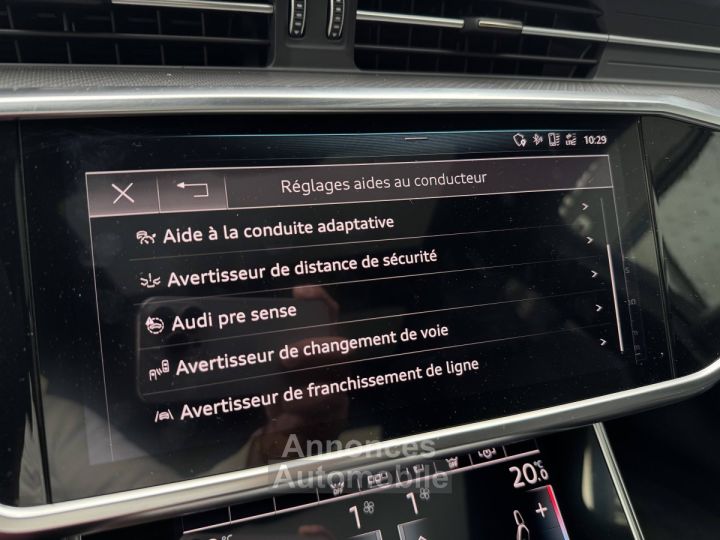Audi RS6 Avant C8 V8 600 FR HUD CAM 3D SUIVIT B&O - 32