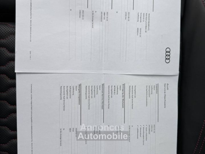 Audi RS6 Avant C8 V8 600 FR HUD CAM 3D SUIVIT B&O - 36