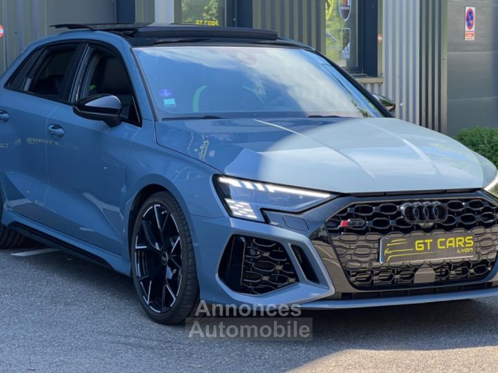 Audi RS3 Sportback - LOA 990 euros par mois - Française malus payé - freins carbone céramique - TO - surpiqures - 1