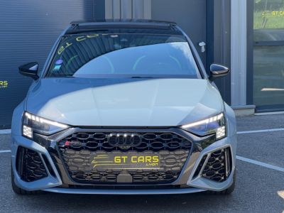 Audi RS3 Sportback - LOA 990 euros par mois - Française malus payé - freins carbone céramique - TO - surpiqures   - 2