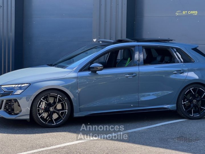 Audi RS3 Sportback - LOA 990 euros par mois - Française malus payé - freins carbone céramique - TO - surpiqures - 3