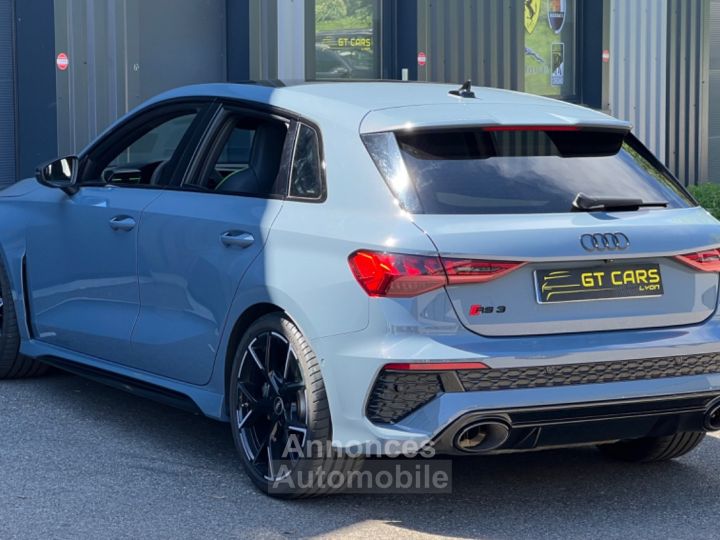 Audi RS3 Sportback - LOA 990 euros par mois - Française malus payé - freins carbone céramique - TO - surpiqures - 5