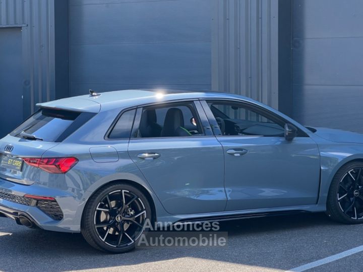 Audi RS3 Sportback - LOA 990 euros par mois - Française malus payé - freins carbone céramique - TO - surpiqures - 7