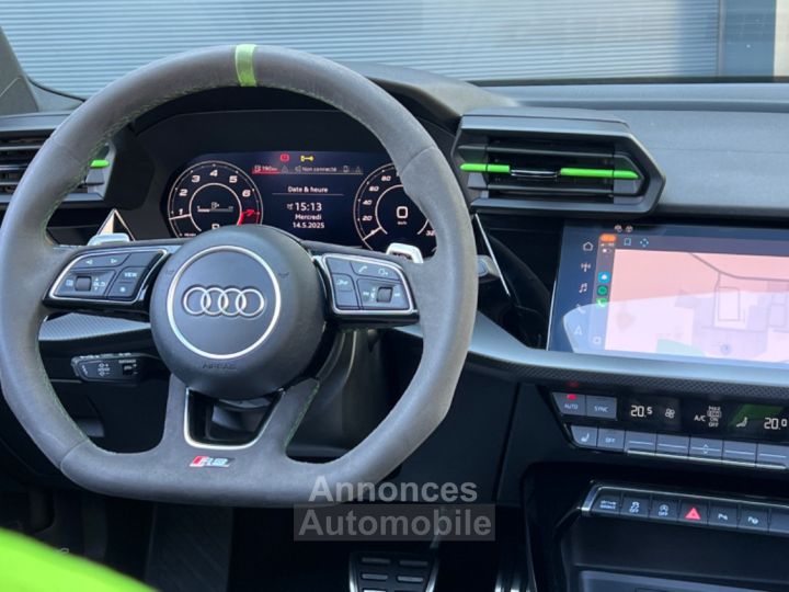 Audi RS3 Sportback - LOA 990 euros par mois - Française malus payé - freins carbone céramique - TO - surpiqures - 9