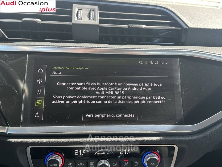 Audi Q3 Sportback 35 TDI 150 ch S tronic 7 Design - 27