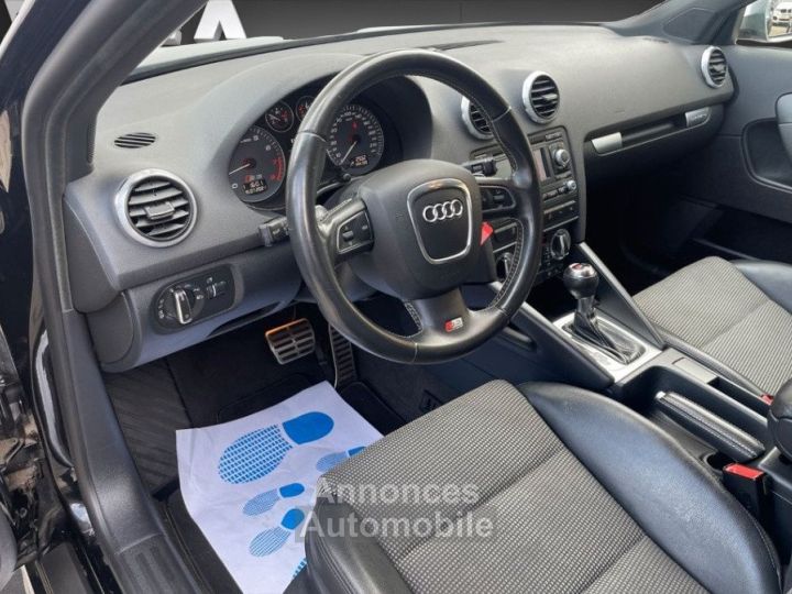 Audi S3 Sportback • 20 TFSI 265ch quattro • Cuir • GPS • Bi-Xénon • Sièges Chauffants - 10