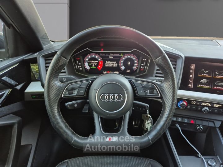 Audi A1 Sportback 30 TFSI 110 ch BVM6 S Line / CARPLAY / RADAR AR / FRANCAISE / GARANTIE 12 MOIS - 13
