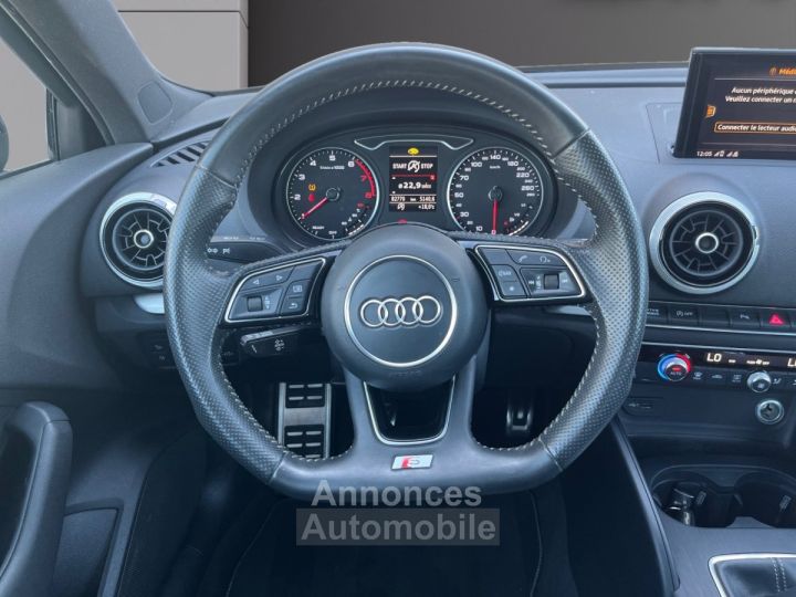 Audi A3 15 TFSI CoD 150 S Line -KEYLESS-GO-CAMERA DE RECUL- GARANTIE 12 MOIS- - 12