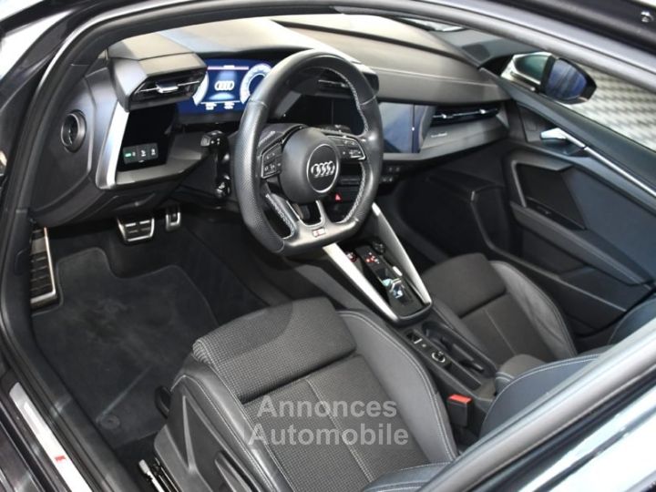 Audi S3 Berline 20 TFSI 310 Quattro S-Tronic GPS Virtual Car Play Pré Sense Efficience Drive Ressort HR JA 18 Garantie 26/09/2025 ou 100000 km - 13