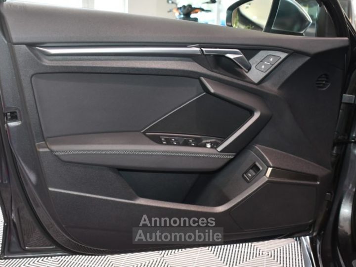 Audi S3 Berline 20 TFSI 310 Quattro S-Tronic GPS Virtual Car Play Pré Sense Efficience Drive Ressort HR JA 18 Garantie 26/09/2025 ou 100000 km - 14