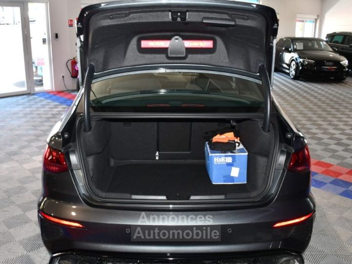 Audi S3 Berline 20 TFSI 310 Quattro S-Tronic GPS Virtual Car Play Pré Sense Efficience Drive Ressort HR JA 18 Garantie 26/09/2025 ou 100000 km - 18