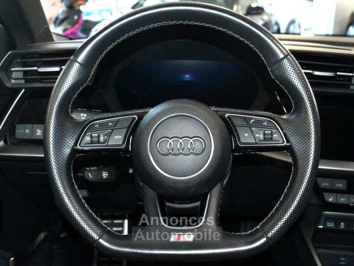 Audi S3 Berline 20 TFSI 310 Quattro S-Tronic GPS Virtual Car Play Pré Sense Efficience Drive Ressort HR JA 18 Garantie 26/09/2025 ou 100000 km - 21