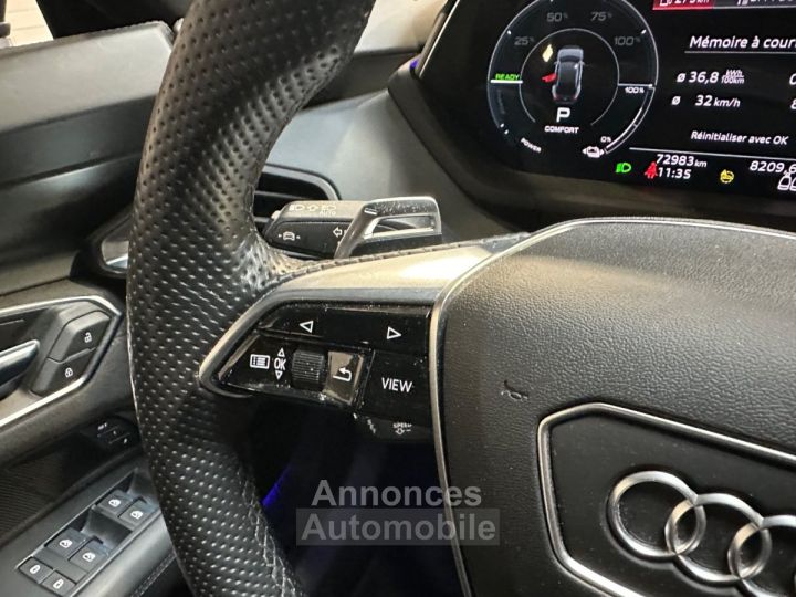 Audi e-tron GT 476 ch quattro Extended ENTRETIEN COMPLET , PACK PILOTE - 12