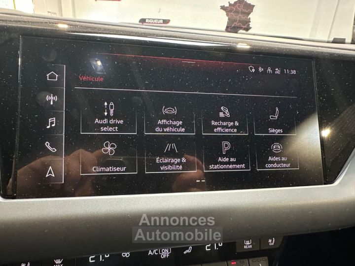 Audi e-tron GT 476 ch quattro Extended ENTRETIEN COMPLET , PACK PILOTE - 26