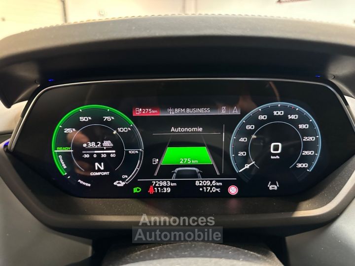 Audi e-tron GT 476 ch quattro Extended ENTRETIEN COMPLET , PACK PILOTE - 33
