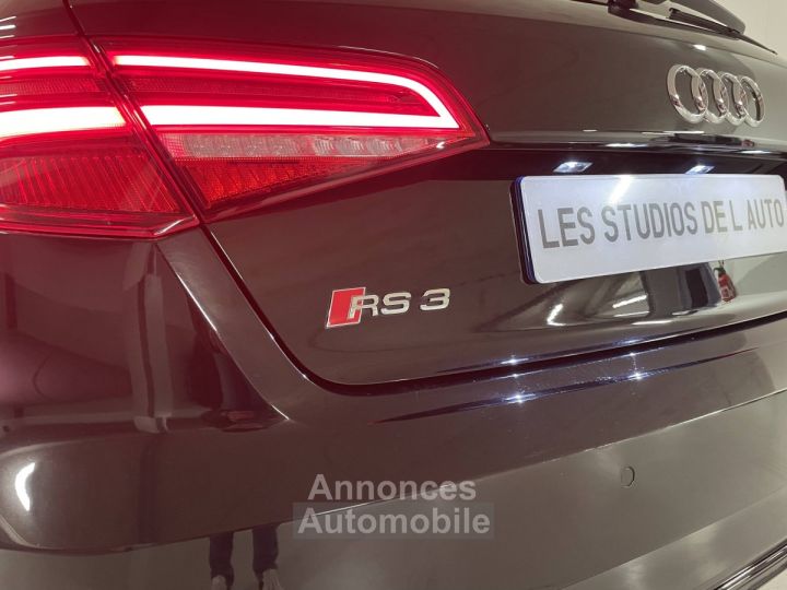Audi RS3 Sportback 25 TFSI 400ch quattro S tronic 7 Euro6d-T - 22
