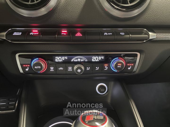 Audi RS3 Sportback 25 TFSI 400ch quattro S tronic 7 Euro6d-T - 37