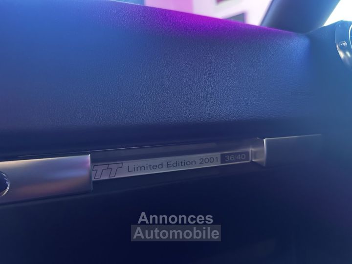Audi TT COUPE 18T Tiptronic A - 3P EDITION LIMITED 2001 36/40 - 13