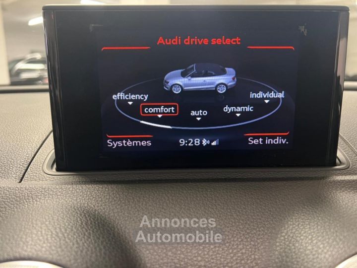 Audi A3 Cabriolet 14 TFSI 150ch - Origine France - Excellent état - 19