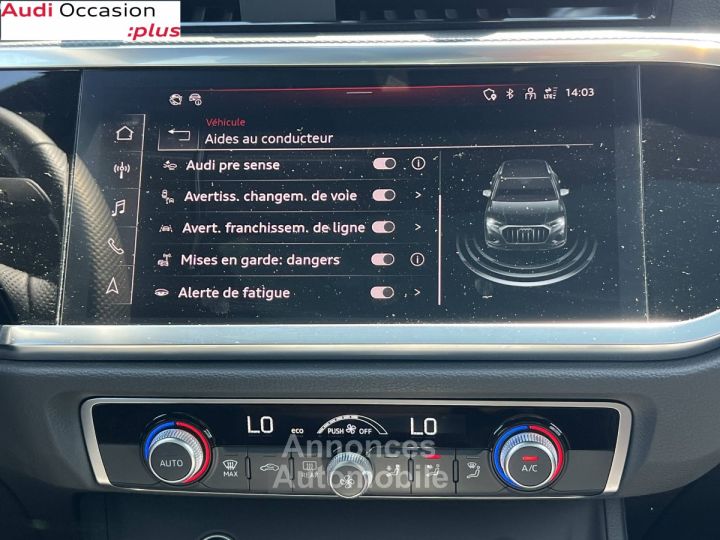 Audi Q3 35 TFSI 150 ch S tronic 7 S line - 19