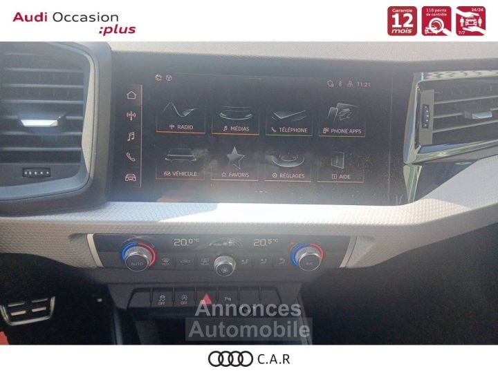 Audi A1 Sportback 25 TFSI 95 ch S tronic 7 S Line - 13