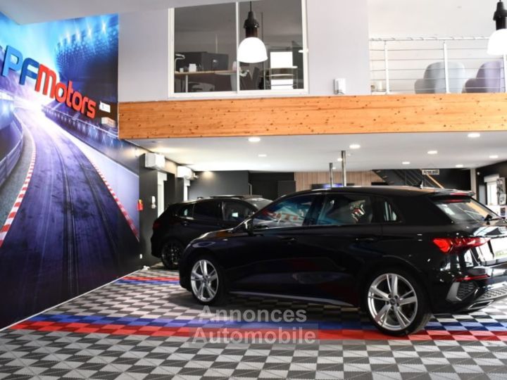 Audi A3 Sportback S-Line 35 TDI 150 S-Tronic GPS Virtual Caméra Lane Pré Sense Induction JA 19 - 6