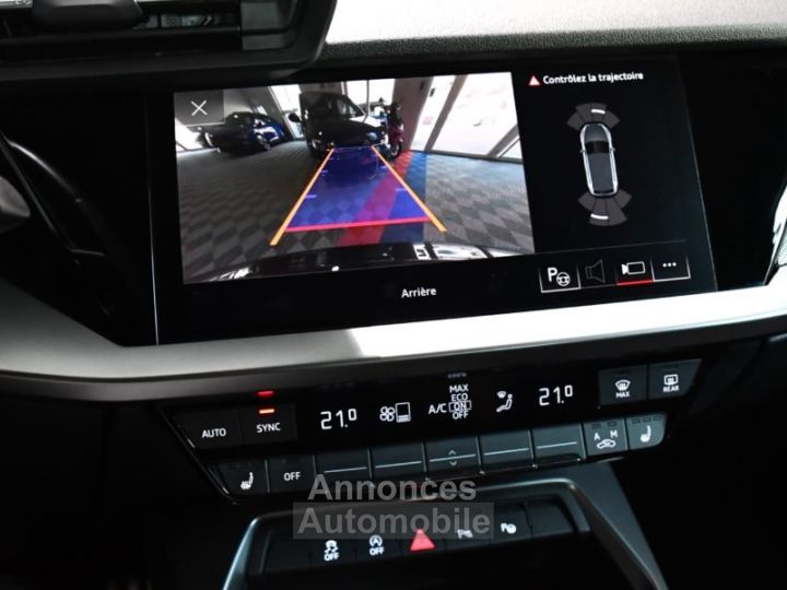 Audi A3 Sportback S-Line 35 TDI 150 S-Tronic GPS Virtual Caméra Lane Pré Sense Induction JA 19 - 18
