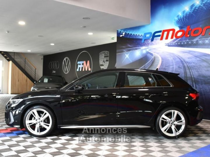 Audi A3 Sportback S-Line 35 TDI 150 S-Tronic GPS Virtual Caméra Lane Pré Sense Induction JA 19 - 19