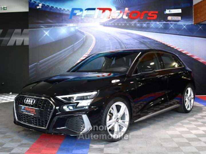 Audi A3 Sportback S-Line 35 TDI 150 S-Tronic GPS Virtual Caméra Lane Pré Sense Induction JA 19 - 22