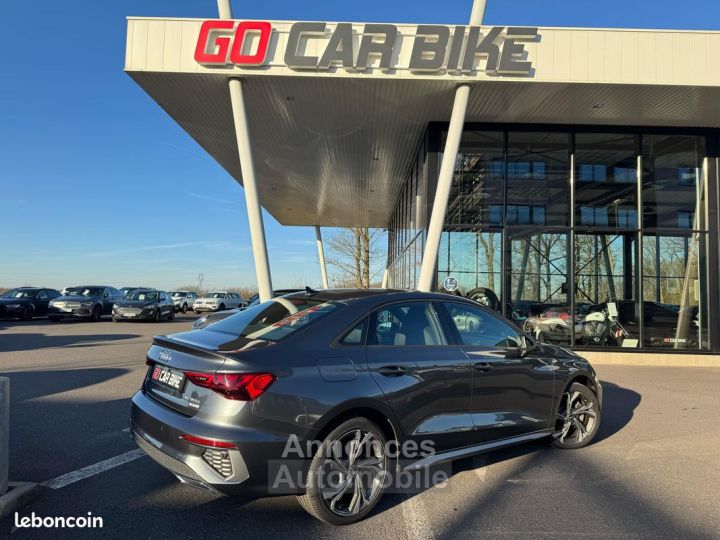 Audi A3 Berline TFSI 150 S LINE S-tronic Garantie 6 ans Virtual Cockpit Apple Carplay Caméra Régulateur Adaptatif 435-mois - 3