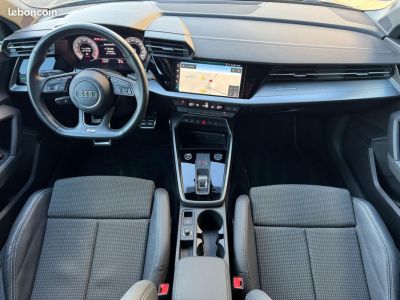 Audi A3 Berline TFSI 150 S LINE S-tronic Garantie 6 ans Virtual Cockpit Apple Carplay Caméra Régulateur Adaptatif 435-mois   - 4