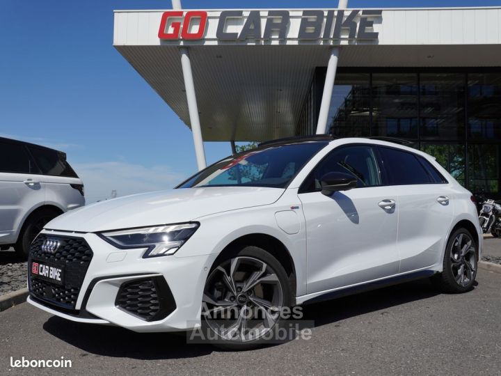 Audi A3 Sportback S-LINE 40 ETFSI 204CH Garantie 6 ans GPS Camera Toit ouvrant Carplay SB 18P 449-mois - 1