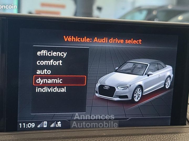Audi A3 CABRIOLET 20 TDI 183ch S-LINE S-TRONIC - 8