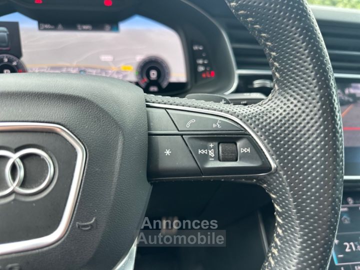 Audi Q8 50 TDI 286 Tiptronic 8 Quattro S line TOIT - WEBASTO - CAM 360° - SON - 24