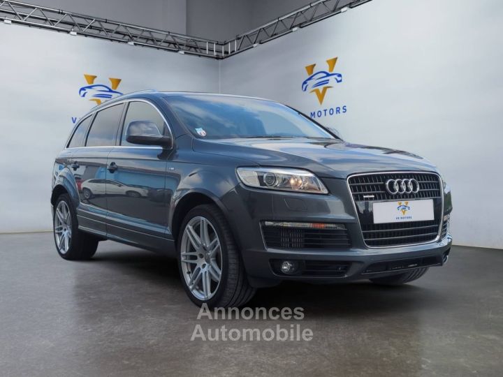 Audi Q7 42 V8 TDI 326ch DPF S line Quattro Tiptronic 7 places*Entretien OK*Très Bon Etat* - 1