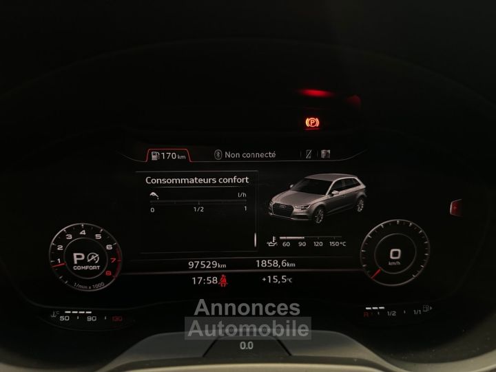 Audi A3 Sportback 14 TFSI COD 150 S tronic 7 Design Luxe - 22