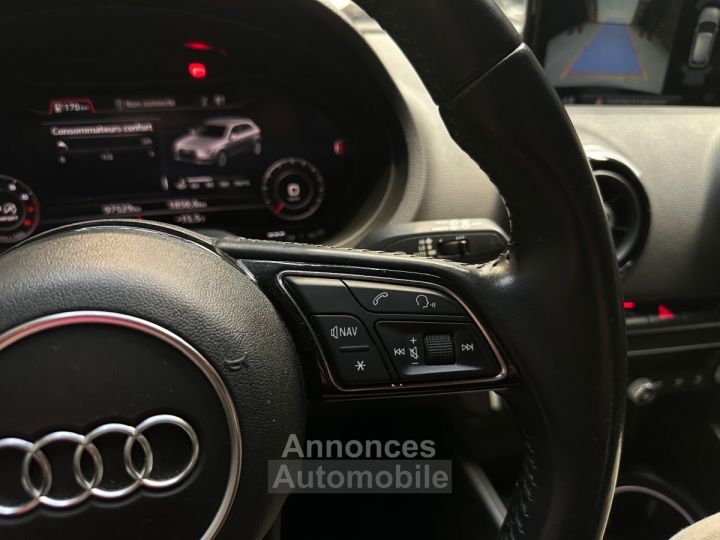 Audi A3 Sportback 14 TFSI COD 150 S tronic 7 Design Luxe - 24