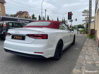 Audi A5 CABRIOLET 20 40 TDI 190 S-LINE S-TRONIC BVA FAIBLE KILOMETRAGE   - 4