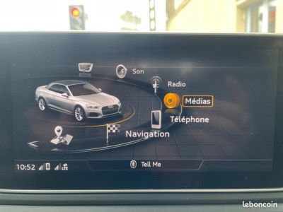 Audi A5 CABRIOLET 20 40 TDI 190 S-LINE S-TRONIC BVA FAIBLE KILOMETRAGE   - 17