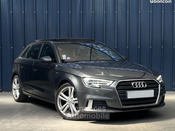 Audi A3 S-Line 150ch TFSI BVM6 Garantie 1 An Toit Ouvrant Suivi Complet - 1