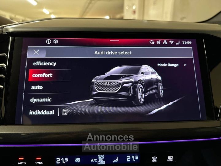 Audi Q4 E-Tron SPORTBACK Sportback 45 285 ch 82 kWh S line - 18