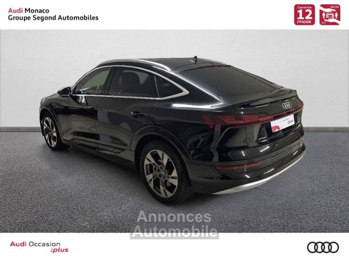 Audi e-tron SPORTBACK Sportback 50 quattro 313 ch Avus Extended - 4